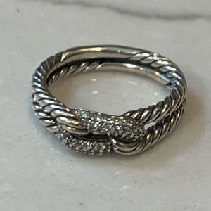 David Yurman Cable Pavé Diamond Ring
